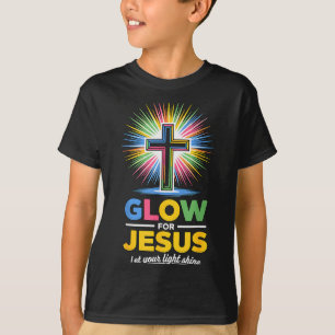 Glow For Jesus Christian Faith _1  T-Shirt
