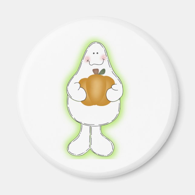 Glow Ghost Magnet (Front)