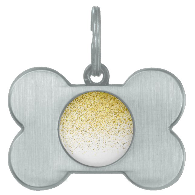 Glow Gradient Pattern 1 Pet ID Tag (Front)