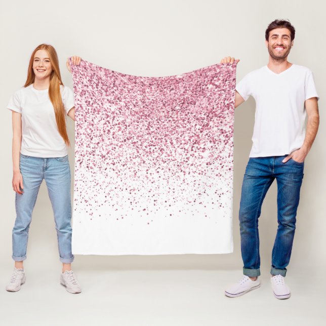 Glow Gradient Pattern 2 Fleece Blanket (In Situ)