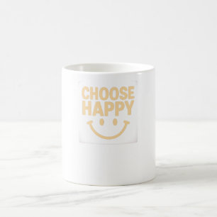 Glow in Happiness – Choose Happy Coffee Mug