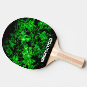 Glow in The Dark Pattern Ping Pong Paddle