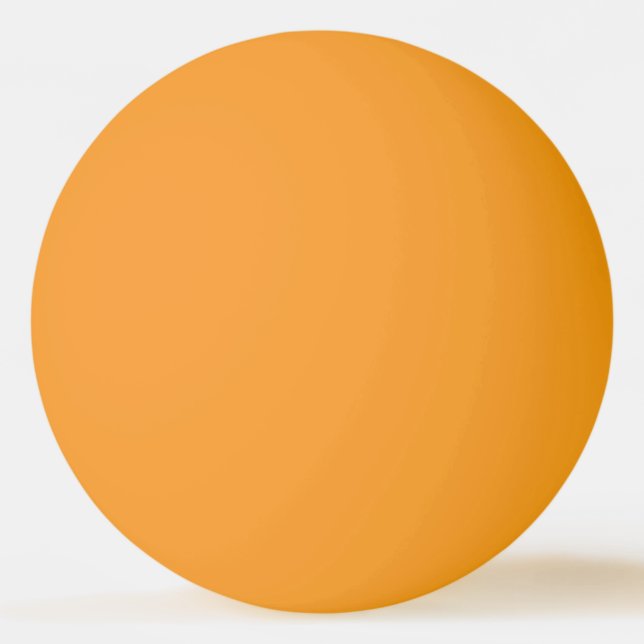 Glow in the Dark Yellow Ping Pong Ball (Front)