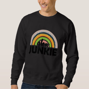 Glow Junkie Glowing Skincare Skin Aesthetician Sweatshirt