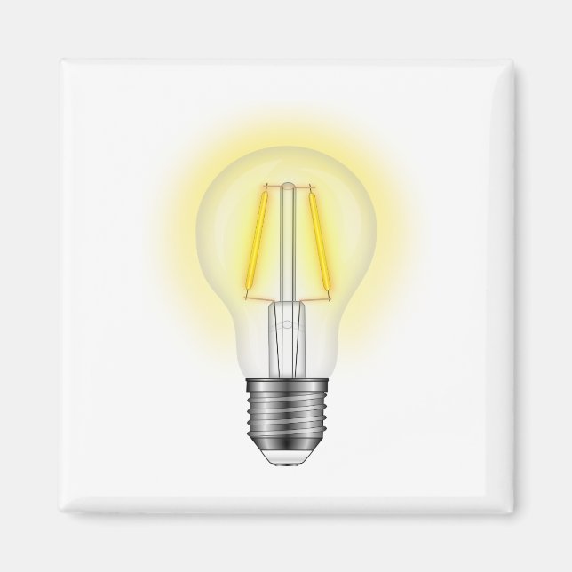 Glow Lamp Magnet (Front)