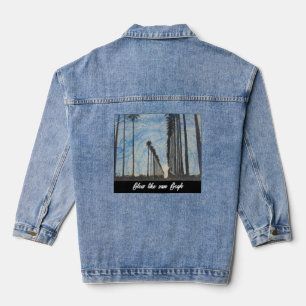 Glow Like van Gogh Denim Jacket