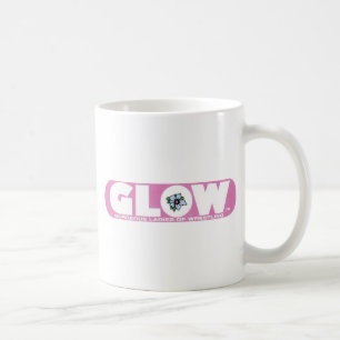 GLOW Mug Pink Logo