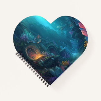 Glow of the Forgotten Depths Notebook