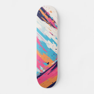 Glow on the Go: Neon Pink Skateboards