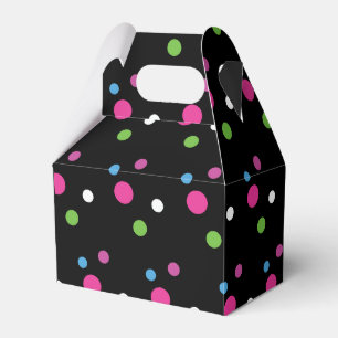 Glow Party Dots Candy Favour Box