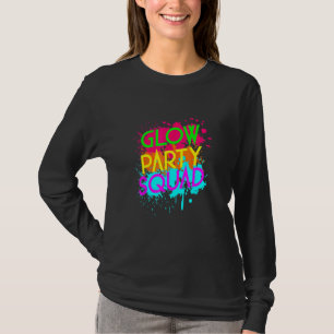 Glow Party Squad Halloween Group T-Shirt