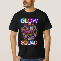 Glow Party Squad Neon Lights Birthday Anniversary 