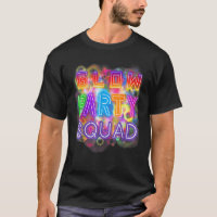 Glow Party Squad Paint Splatter Effect Glow Party 