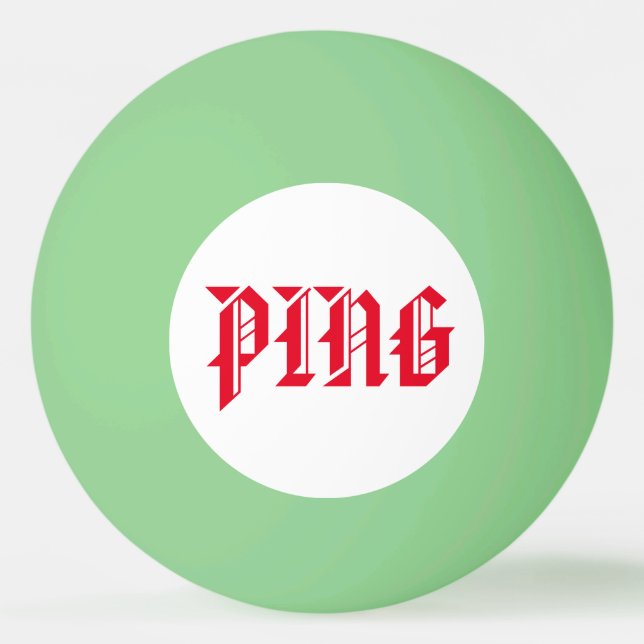 Glow Ping Pong Ball (Front)