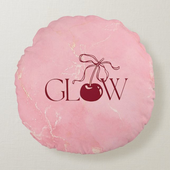 Glow Round Pillow (Front)