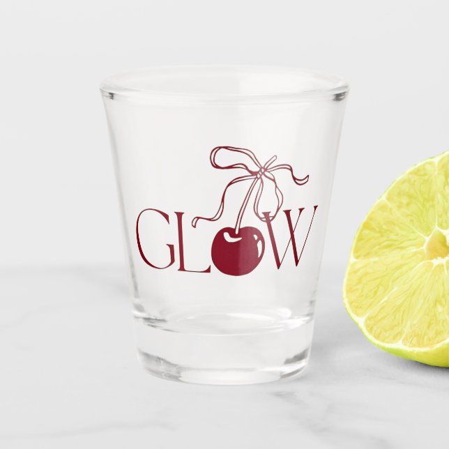 Glow Shot Glass (Front)