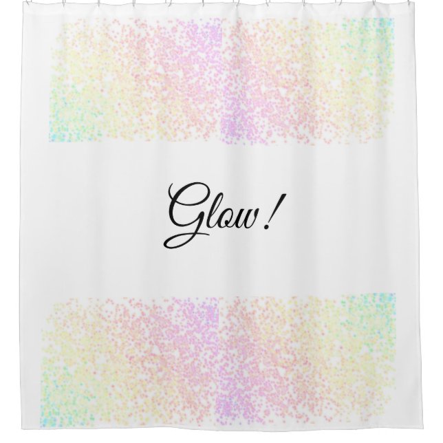 Glow shower curtain (Front)