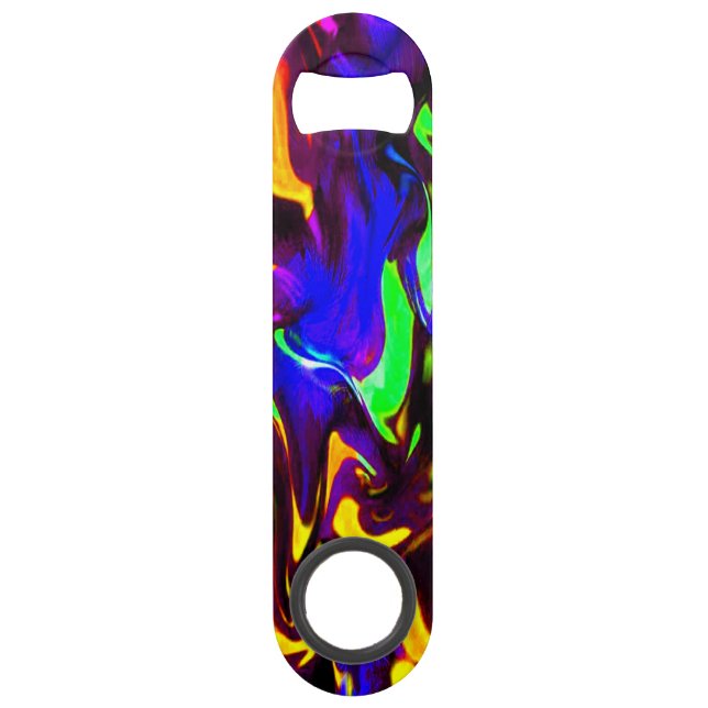 Glow Stick Rave Fire Stick Rainbow Bar Key (Back)