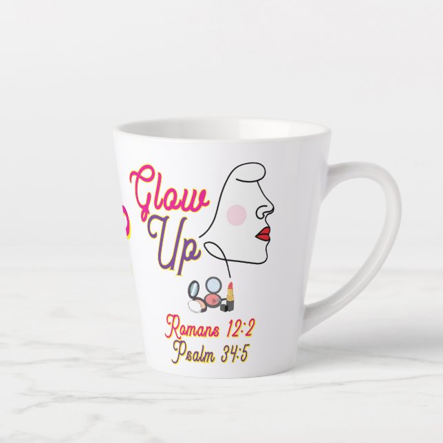 Glow Up Latte Mug (Right)