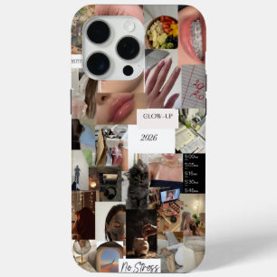 ✨ Glow Up Vision Board 2026 ✨ iPhone 15 Pro Max Case