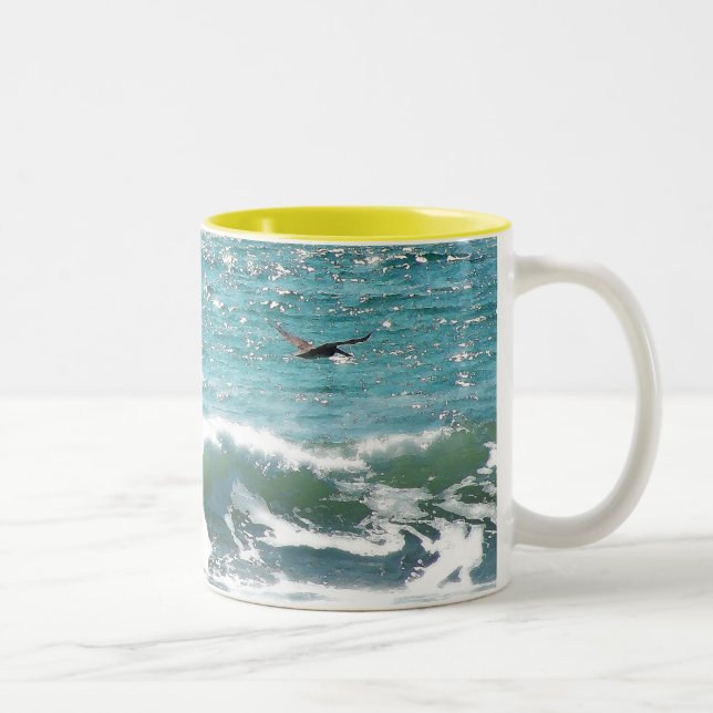 Glow Waves/Pelicans Mug (Right)