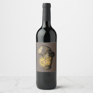 Glow Wine Label