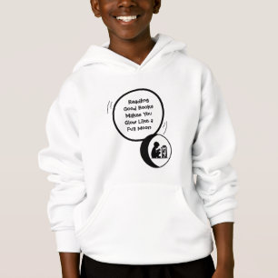Glow With Books Kids Hoodie