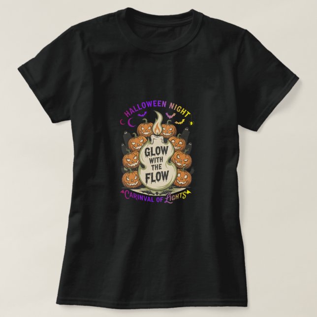 Glow with the flow T-Shirt (Design Front)