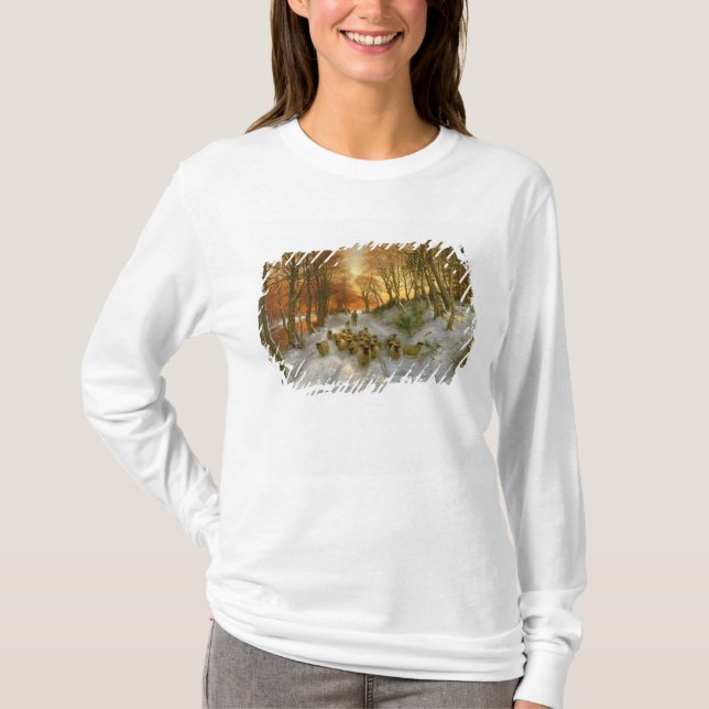 Glowed with Tints of Evening Hours T-Shirt (Front)