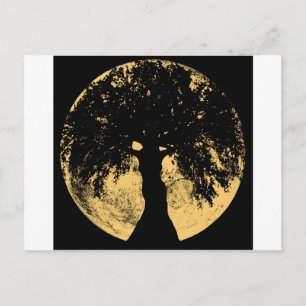 Glowees Moon Oak Goddess Postcard