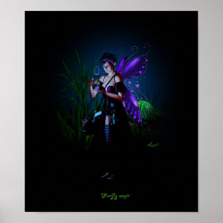 Glowfly magic poster