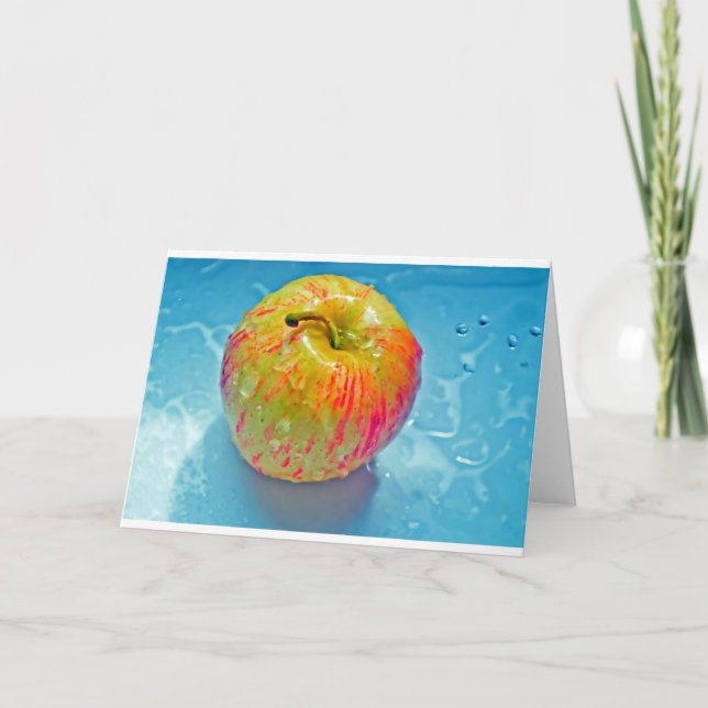 Glowing Apple Card (Front)