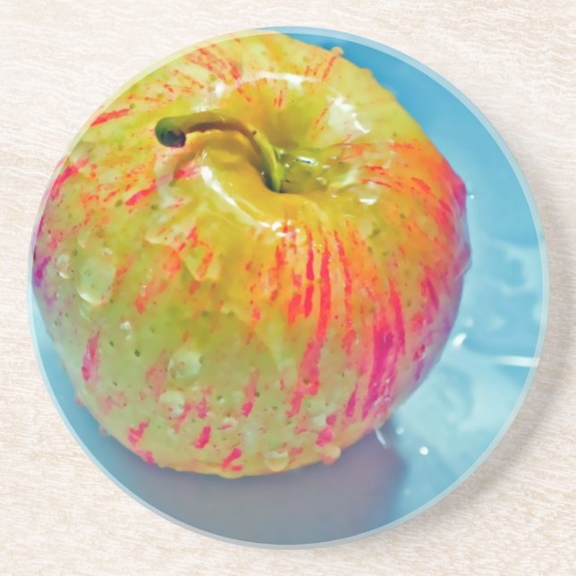 Glowing Apple Coaster (Front)