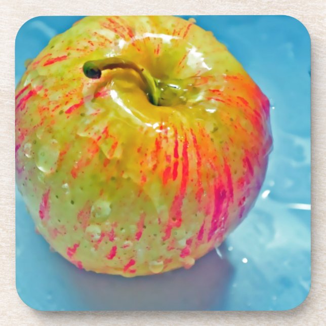 Glowing Apple Coaster (Front)