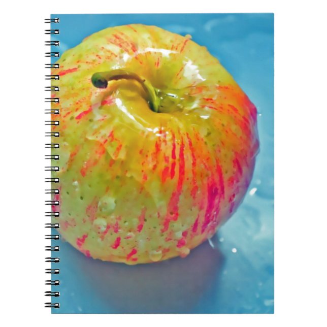 Glowing Apple Notebook (Front)