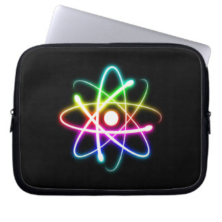 Glowing Atom Laptop Sleeve