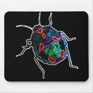 Glowing Beetle - mousepad