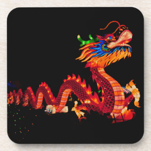 Glowing Chinese Parade Dragon Coaster