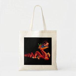 Glowing Chinese Parade Dragon Tote Bag