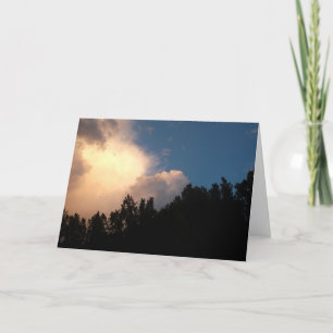 Glowing Cloud Card