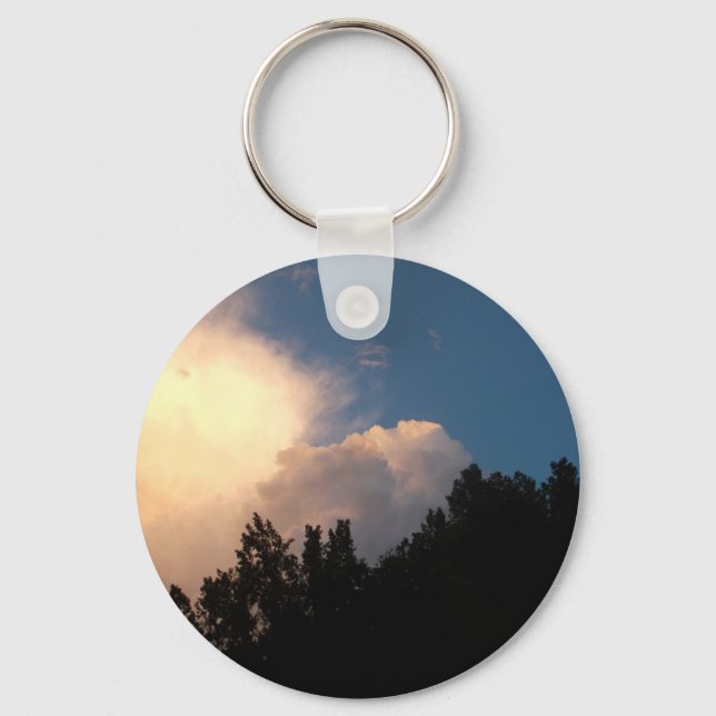 Glowing Cloud Keychain (Front)