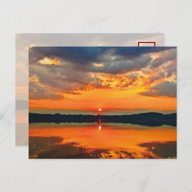 Glowing Clouds Postcard (Front/Back)