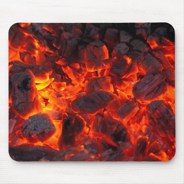 Glowing Coals Mouse Pad (Front)