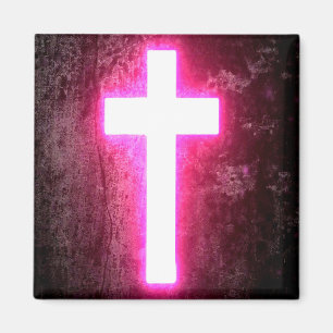 Glowing Cross magnet
