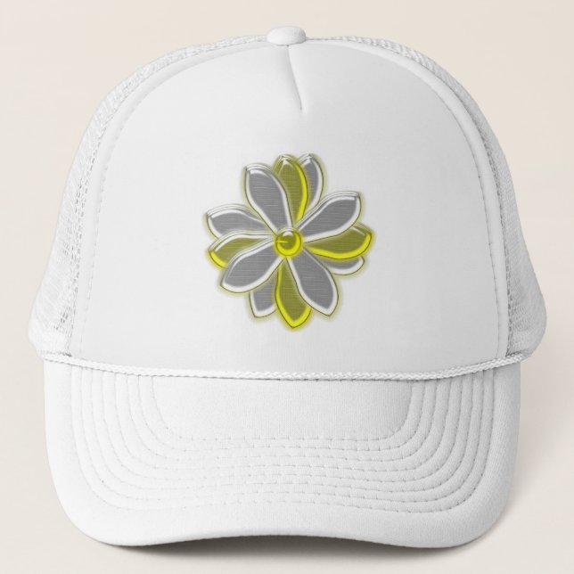 Glowing Daisy Flower Hat (Front)