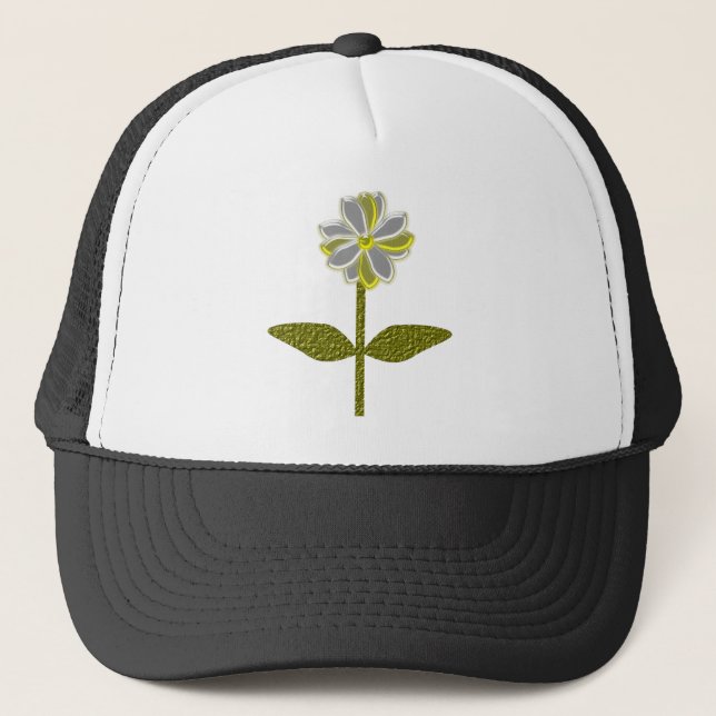 Glowing Daisy Flower Hat (Front)