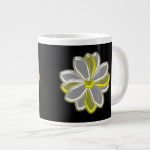 Glowing Daisy Flower Mug