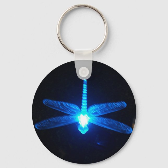 Glowing Dragonfly Keychain (Front)