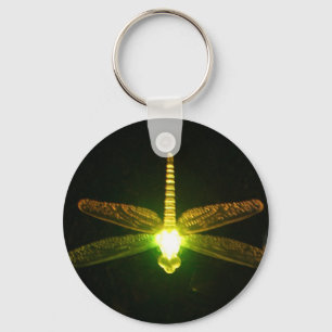 Glowing Dragonfly Keychain