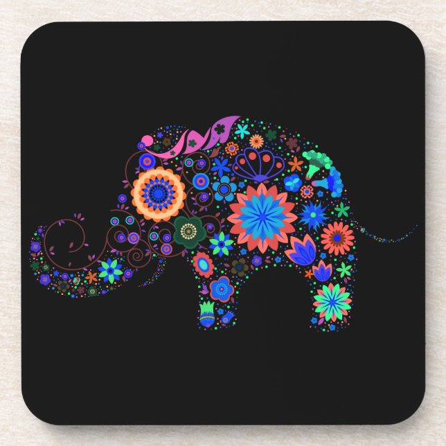 Glowing Elephant Coaster (Front)